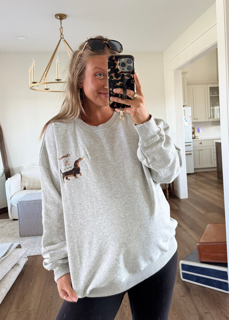 Cheers Doxie Sweatshirt