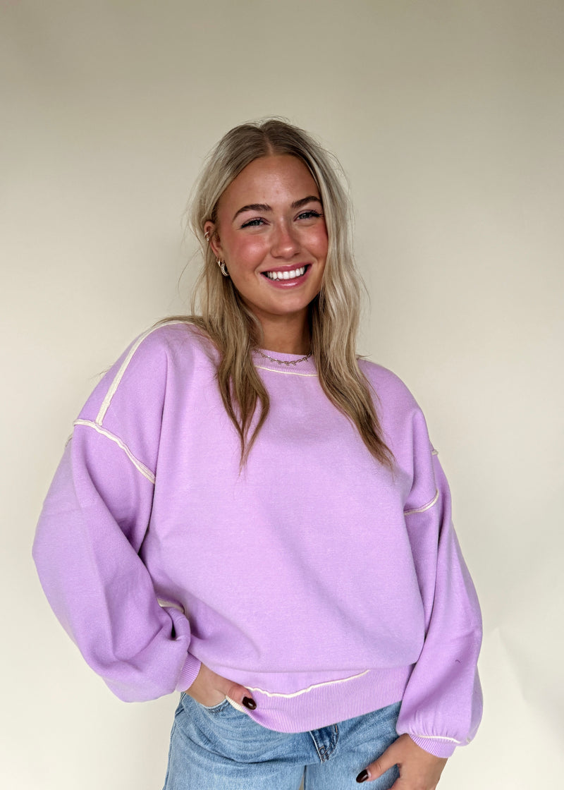 Lumi Lilac Sweater