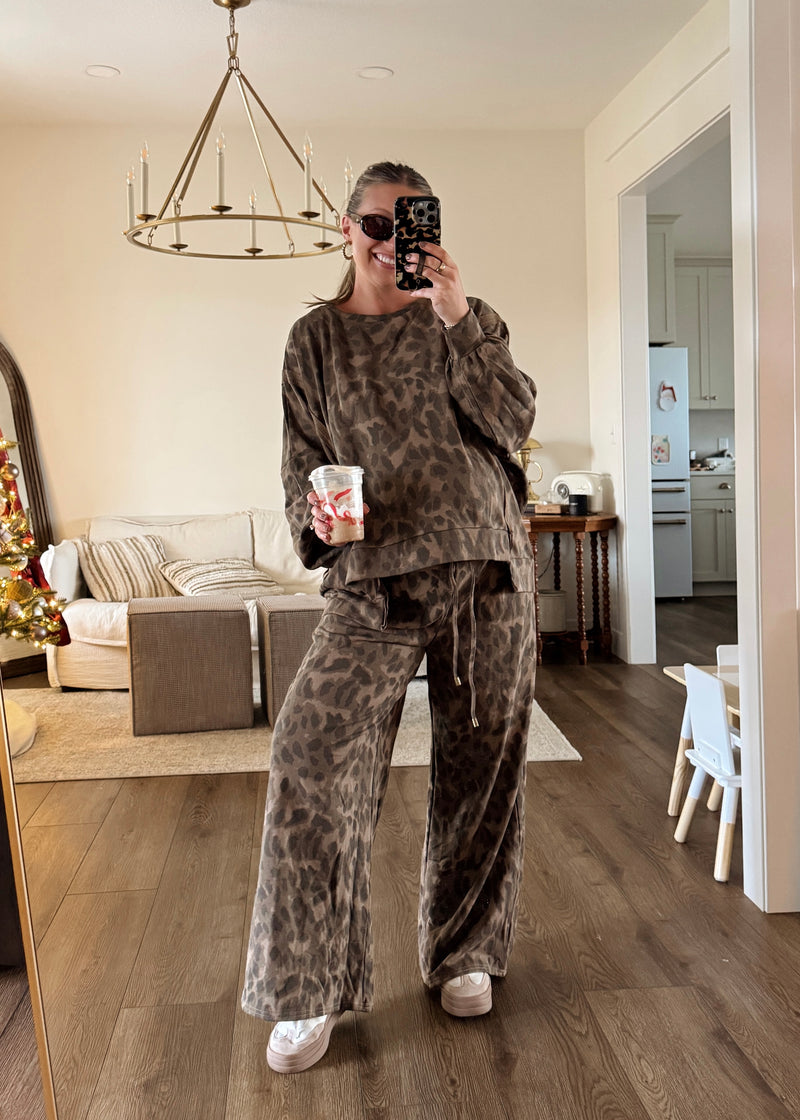 Luxe in Leopard Sweatshirt