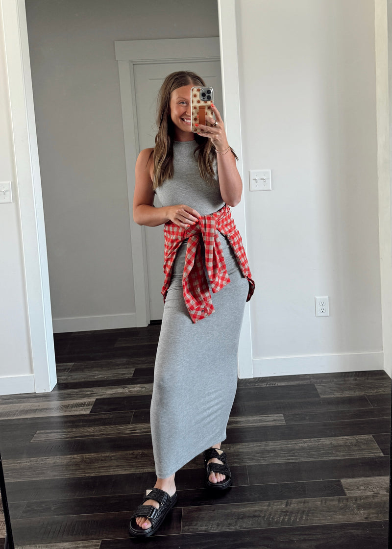 Riley Ribbed Maxi