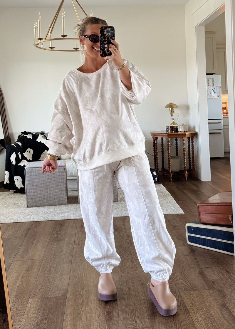 Neutral Autumn Joggers