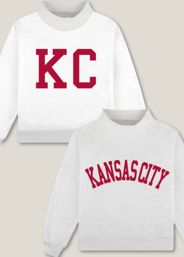 Reversible Chiefs Mock Neck Sweatshirt - PREORDER