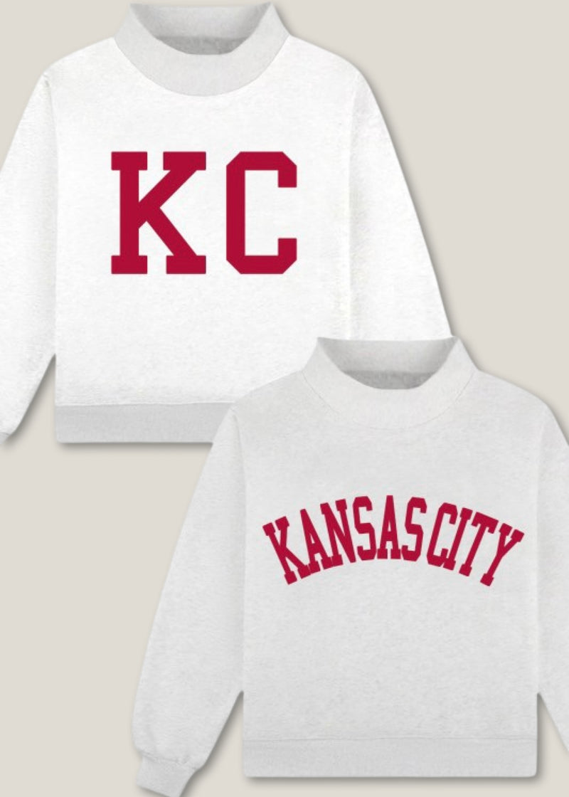 Reversible Chiefs Mock Neck Sweatshirt - PREORDER