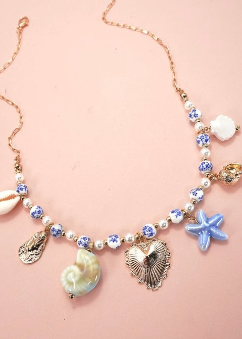 Sea Love Charm Necklace