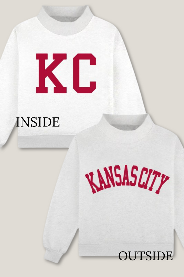Reversible Chiefs Mock Neck Sweatshirt - PREORDER