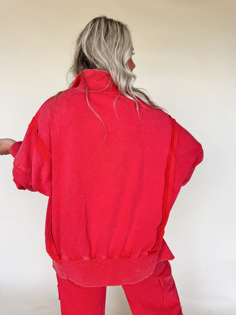 Candy Apple Sweatshirt