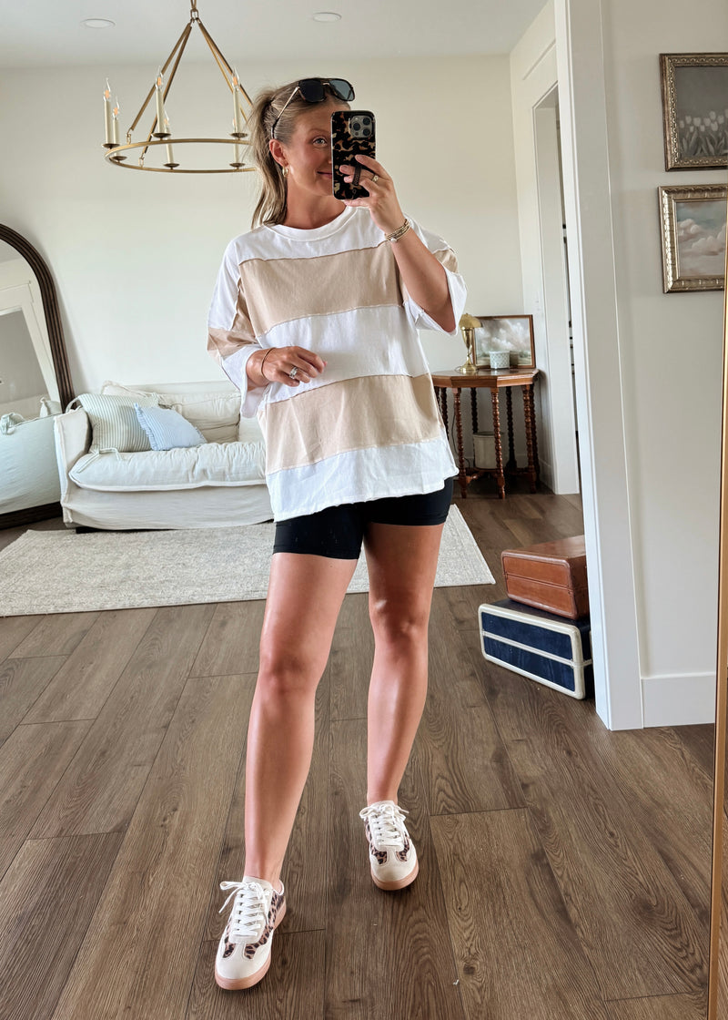Jovi Colorblock Tee