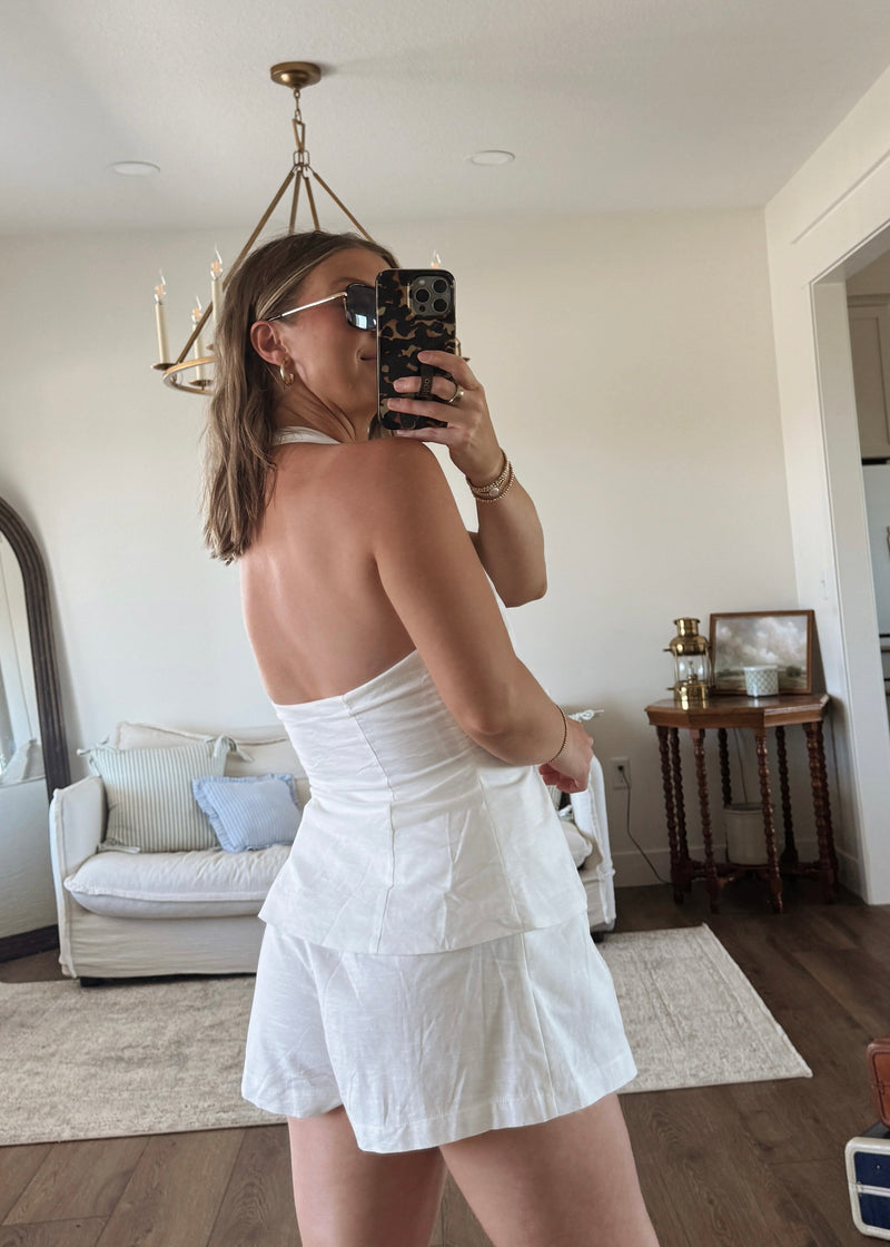 Lainie Linen Romper