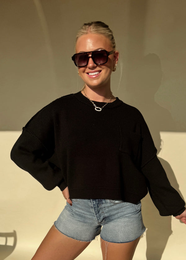 Classic Black Sweater