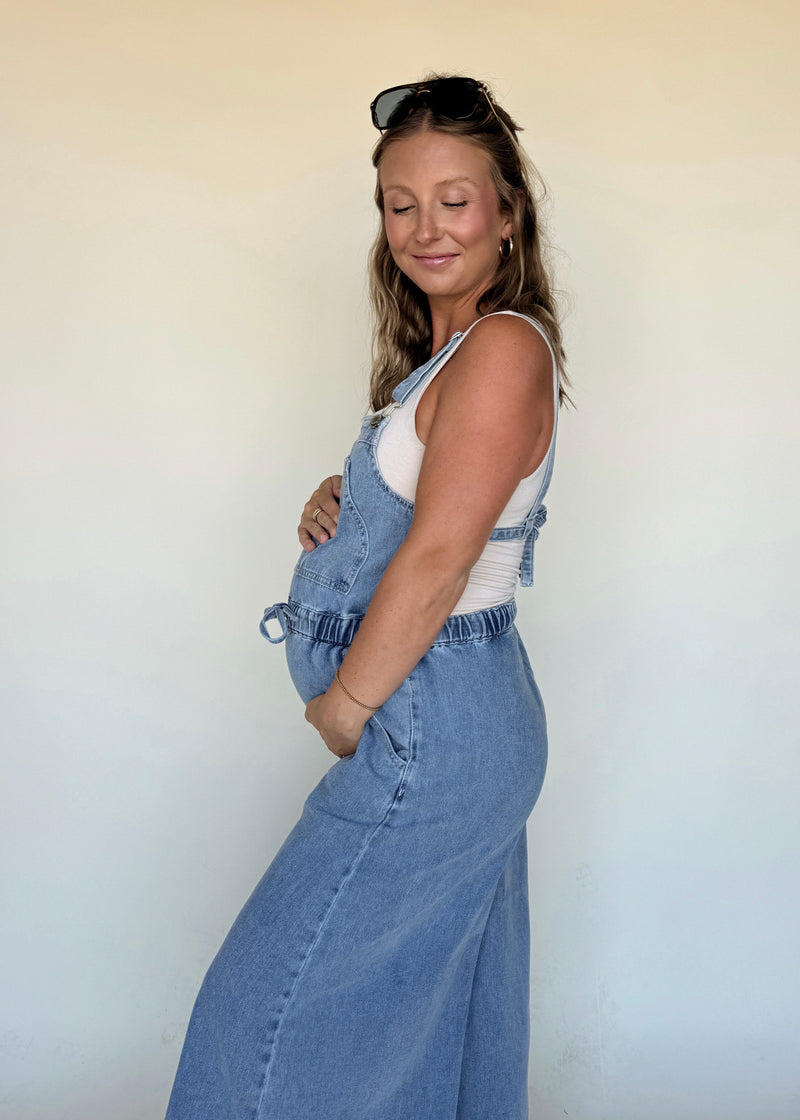 Faith Denim Jumpsuit