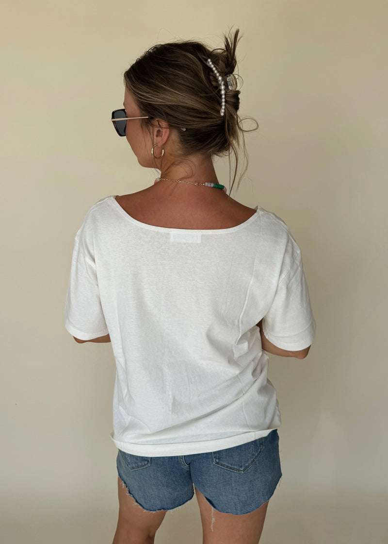Carefree Tee- White