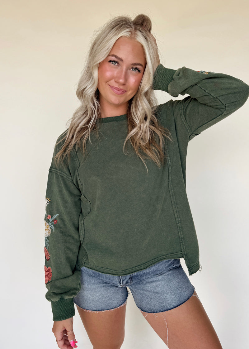Emery Embroidered Sweatshirt