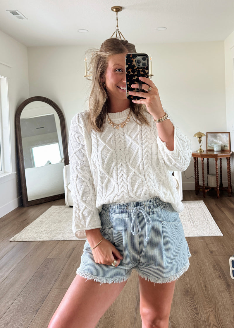 Callyn Cable Knit