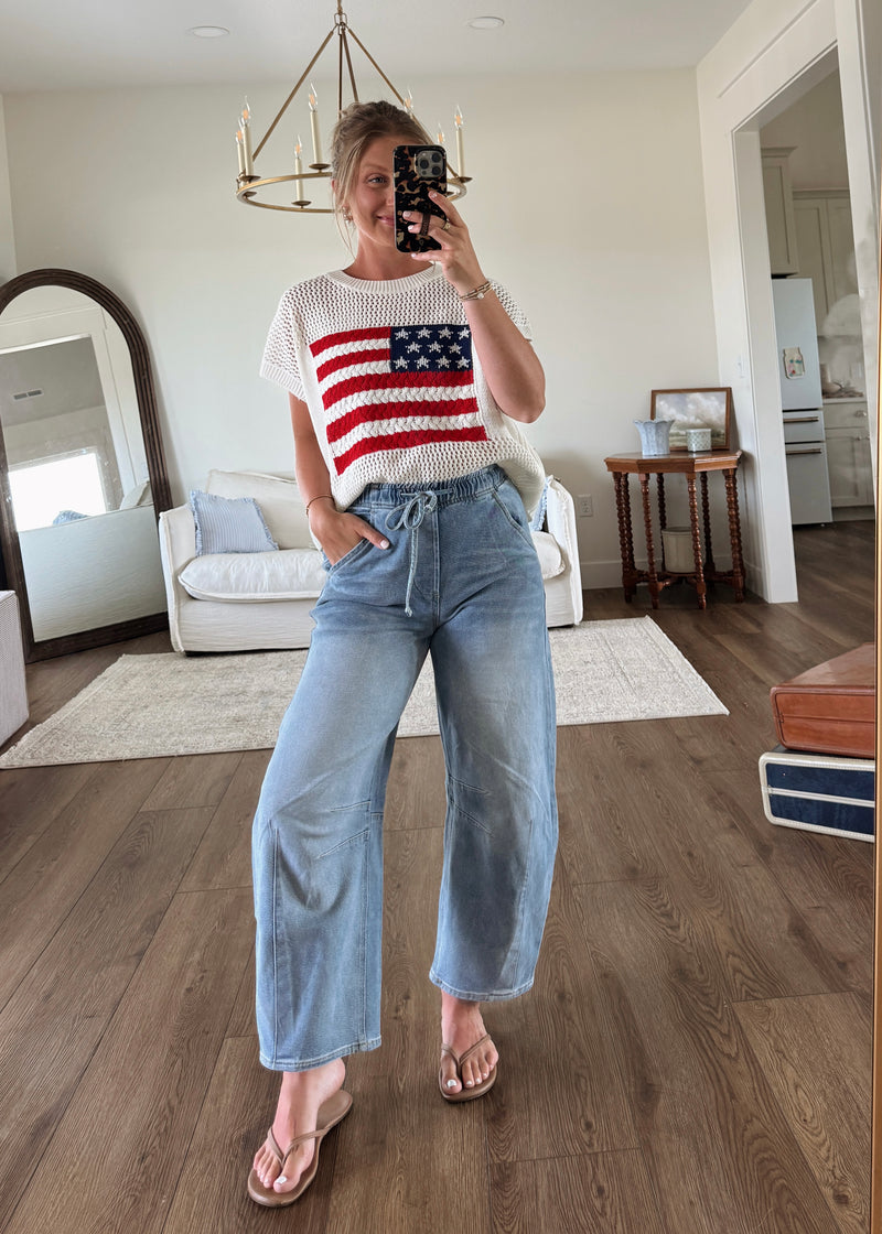 Bayside Barrel Jeans