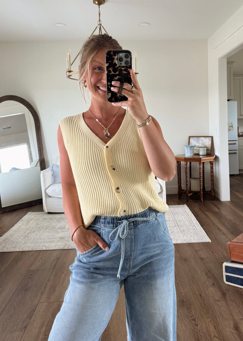 Sunshine Knit Tank