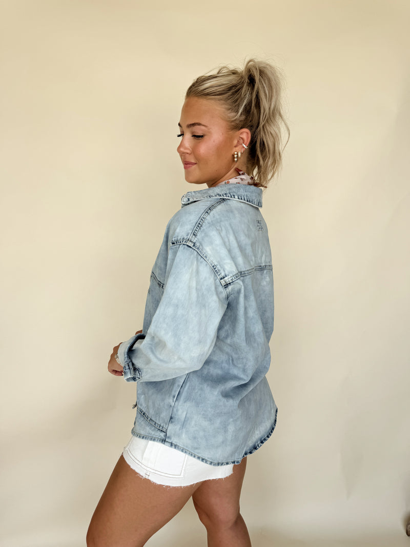 Willow Washed Shacket