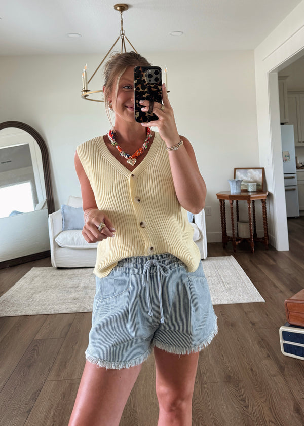 Sunshine Knit Tank