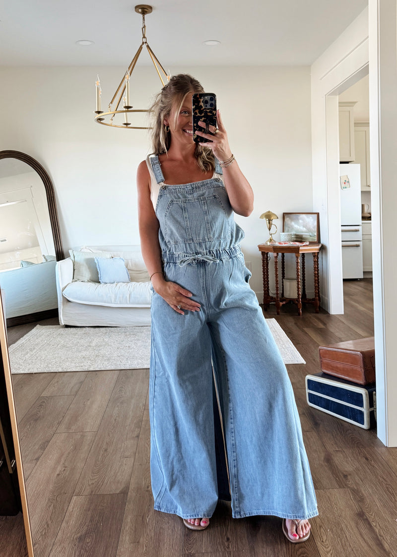 Faith Denim Jumpsuit