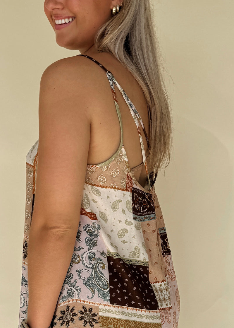 Paisley Patchwork Dress