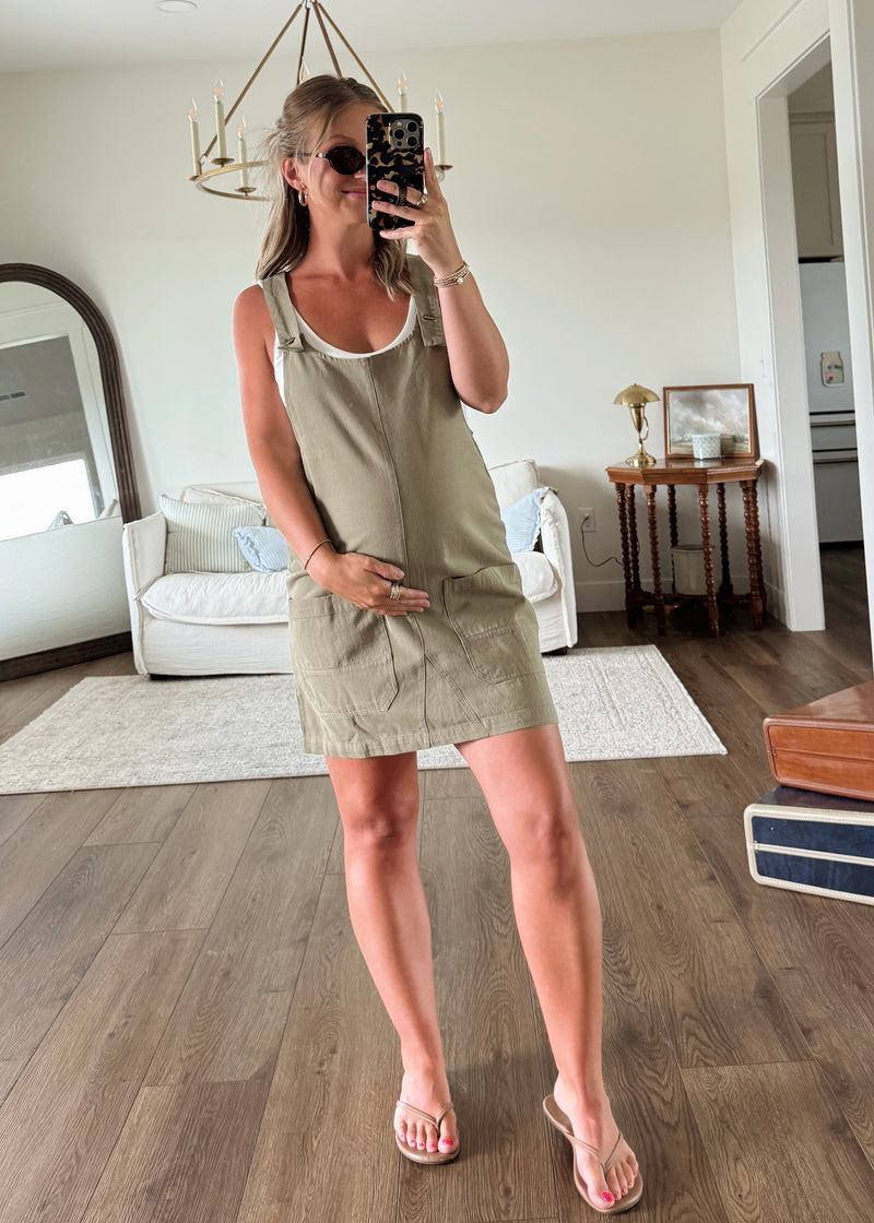 Dani Dress - Olive