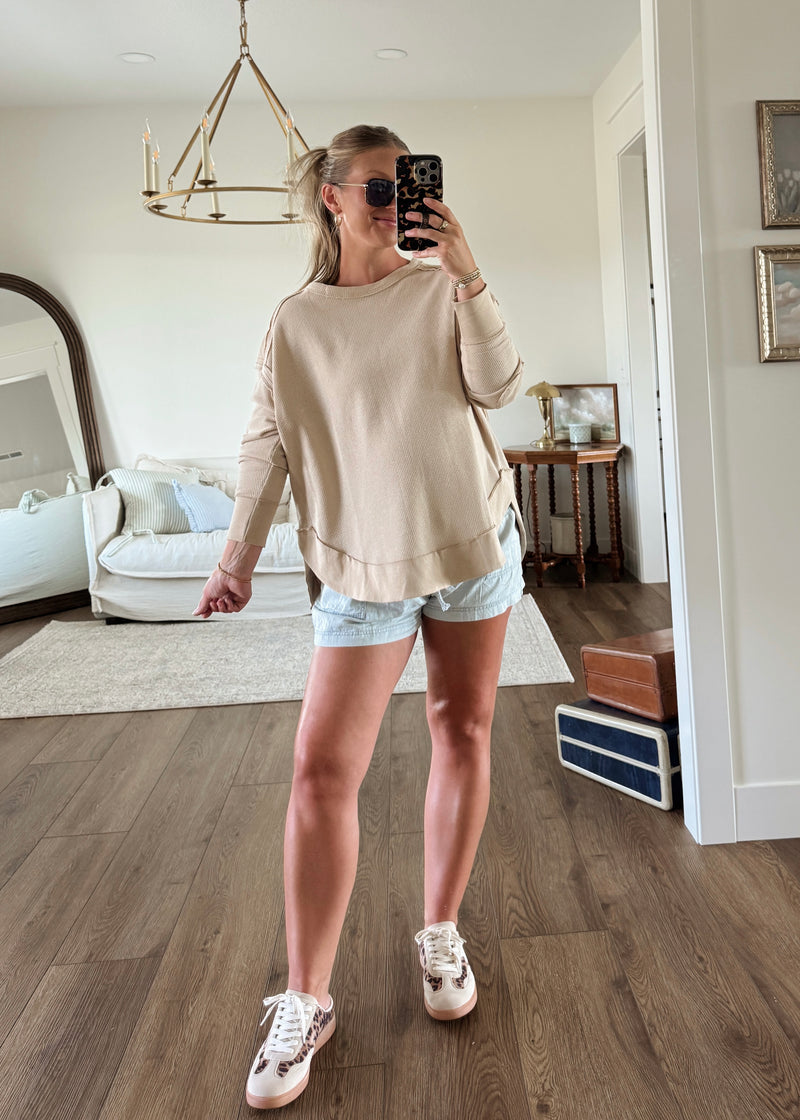 The Classic Pullover-Oat