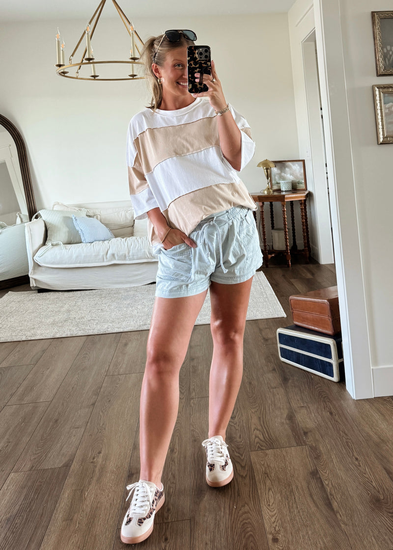 Jovi Colorblock Tee