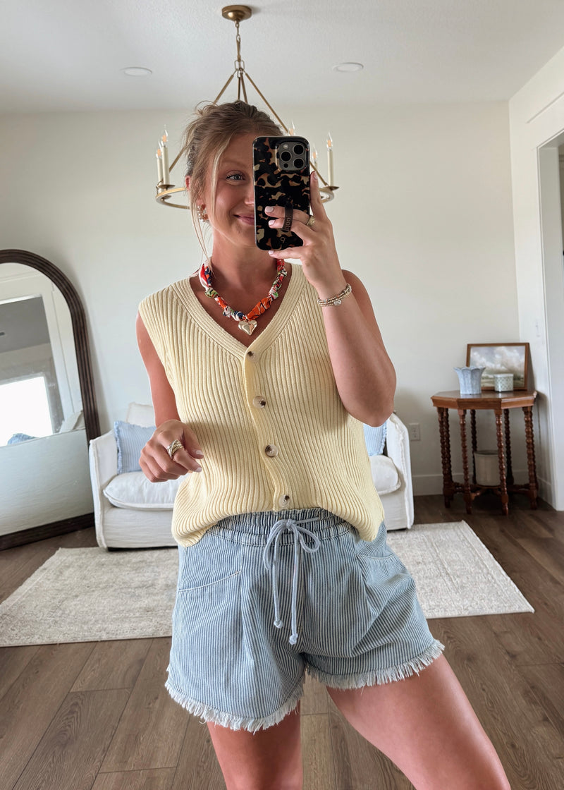 Sunshine Knit Tank