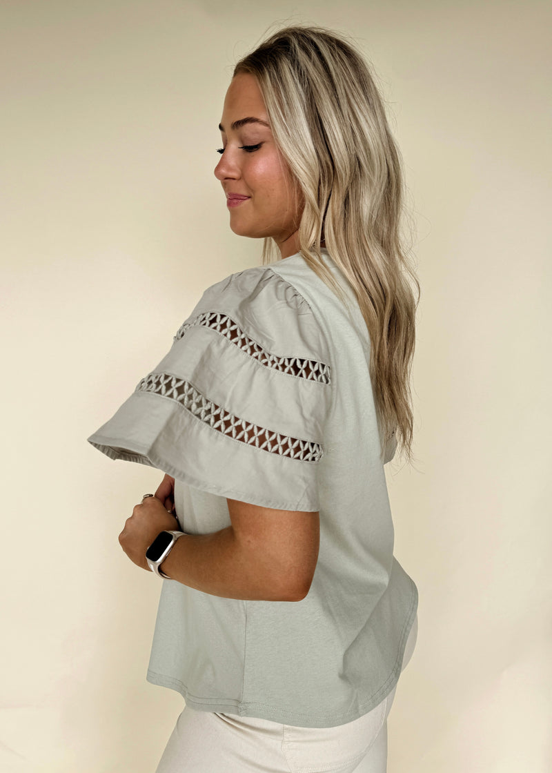Flutter Sleeve Blouse