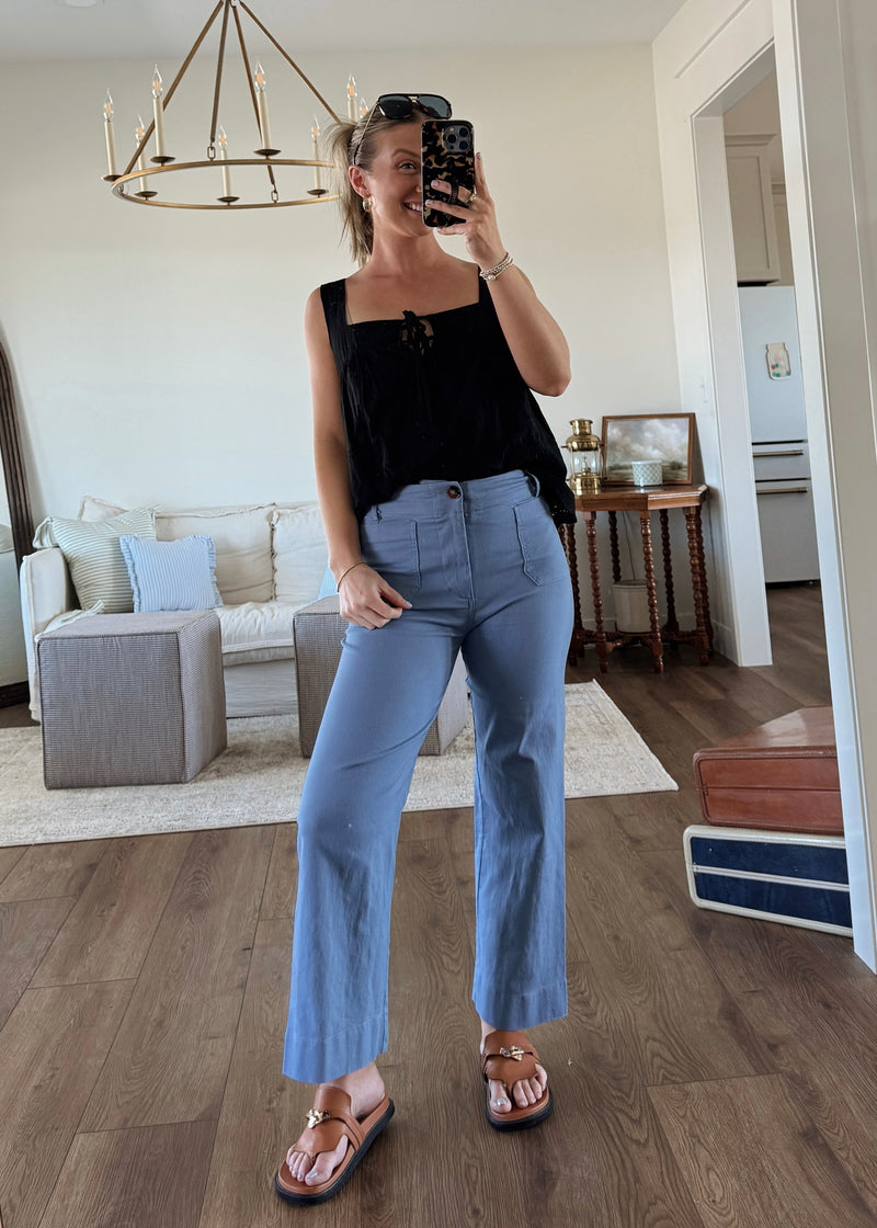 Blue Bloom Jeans