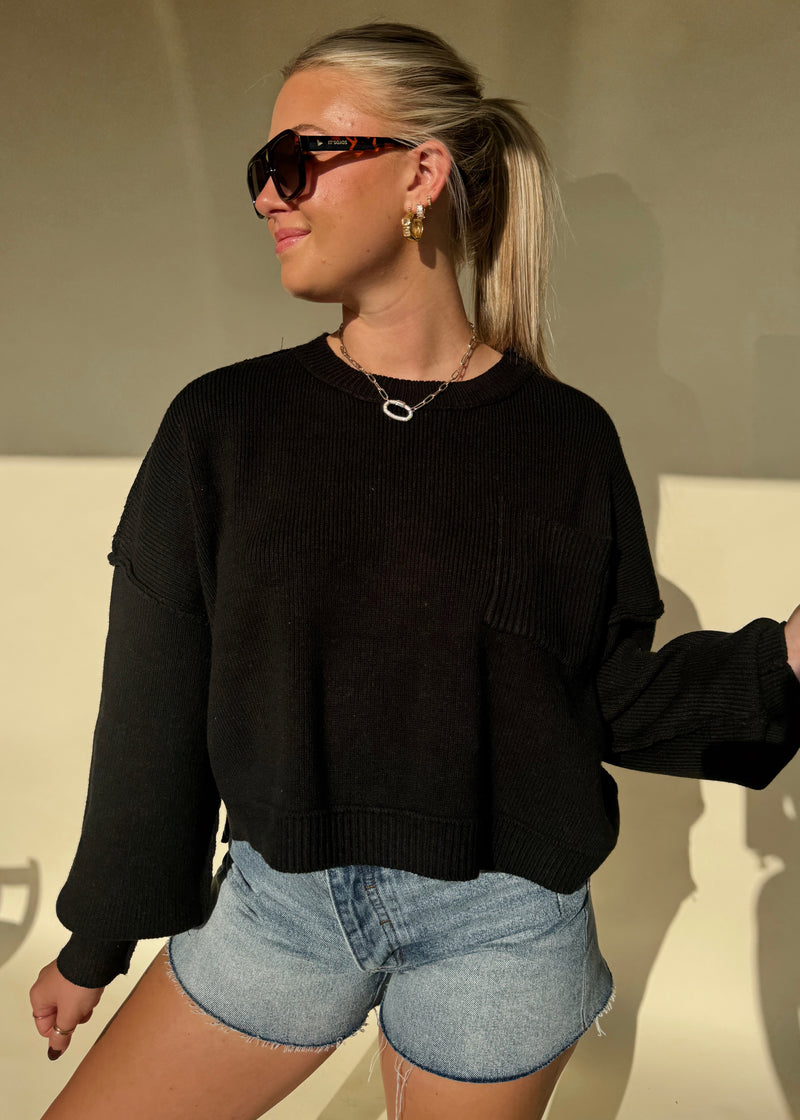 Classic Black Sweater