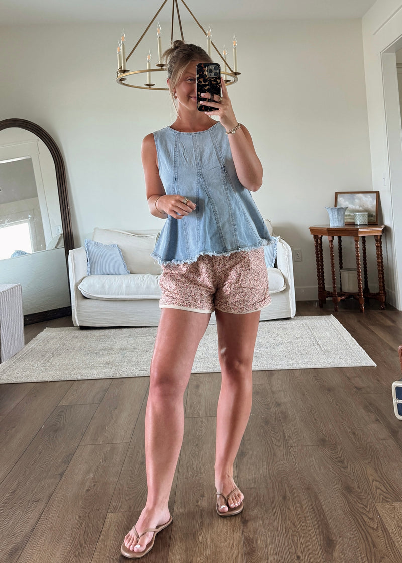 Della Denim Tank