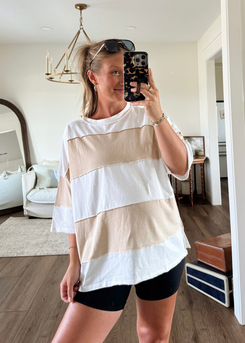 Jovi Colorblock Tee