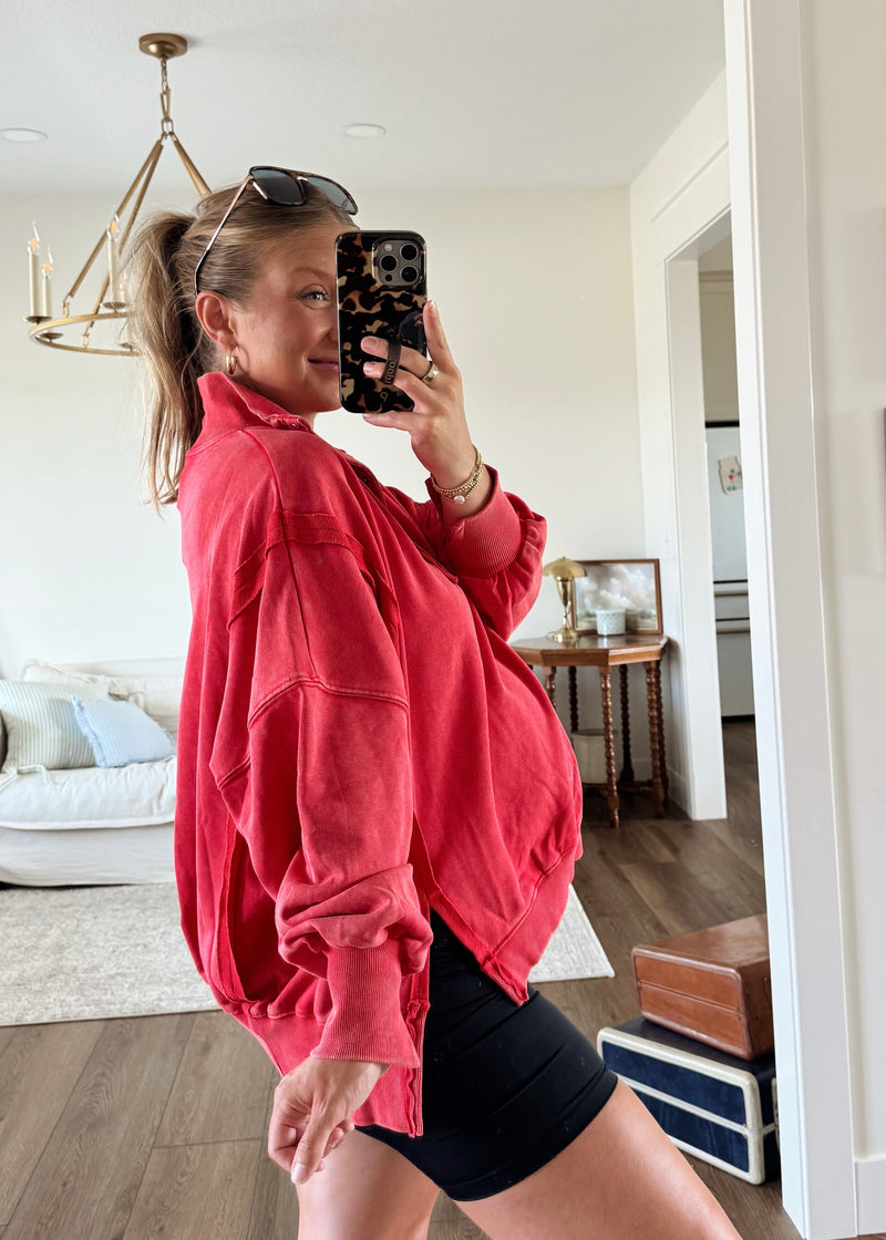 Candy Apple Sweatshirt