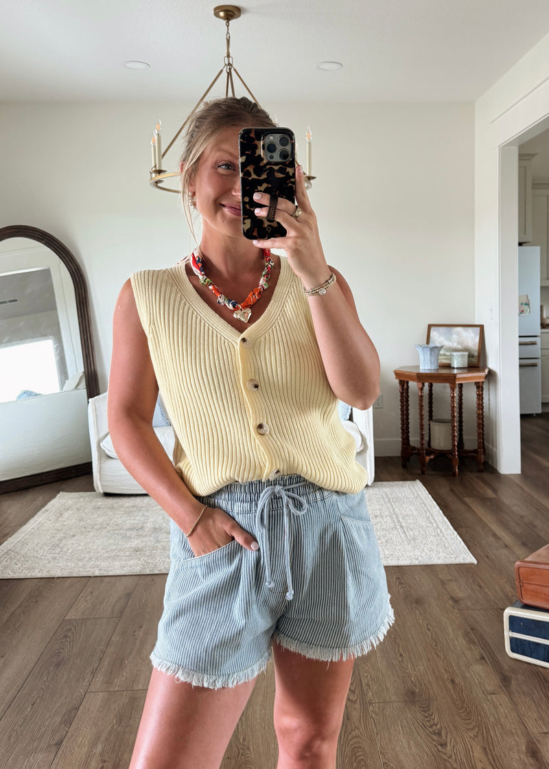 Sunshine Knit Tank