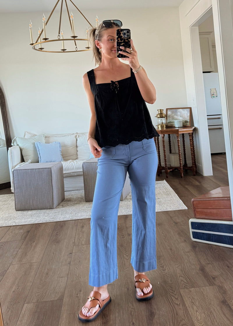 Blue Bloom Jeans