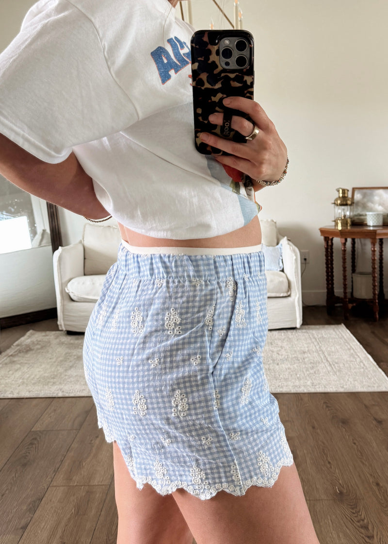 Emmy Embroidered Shorts