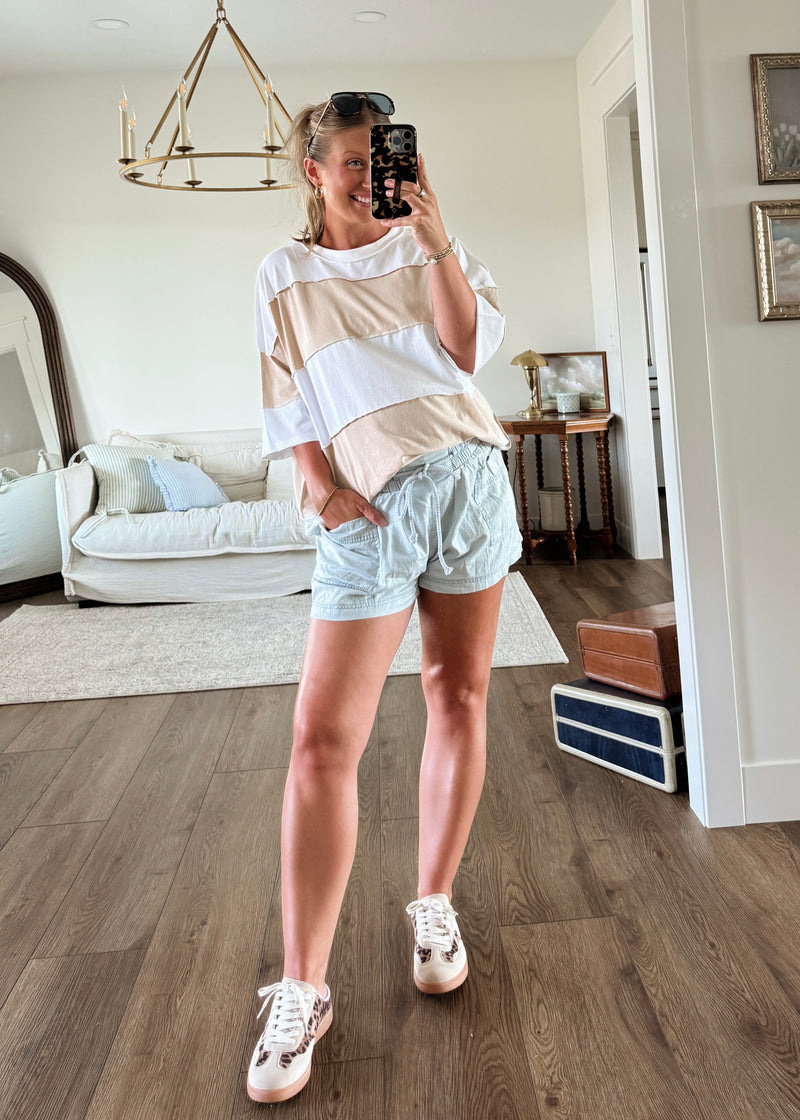 Jovi Colorblock Tee