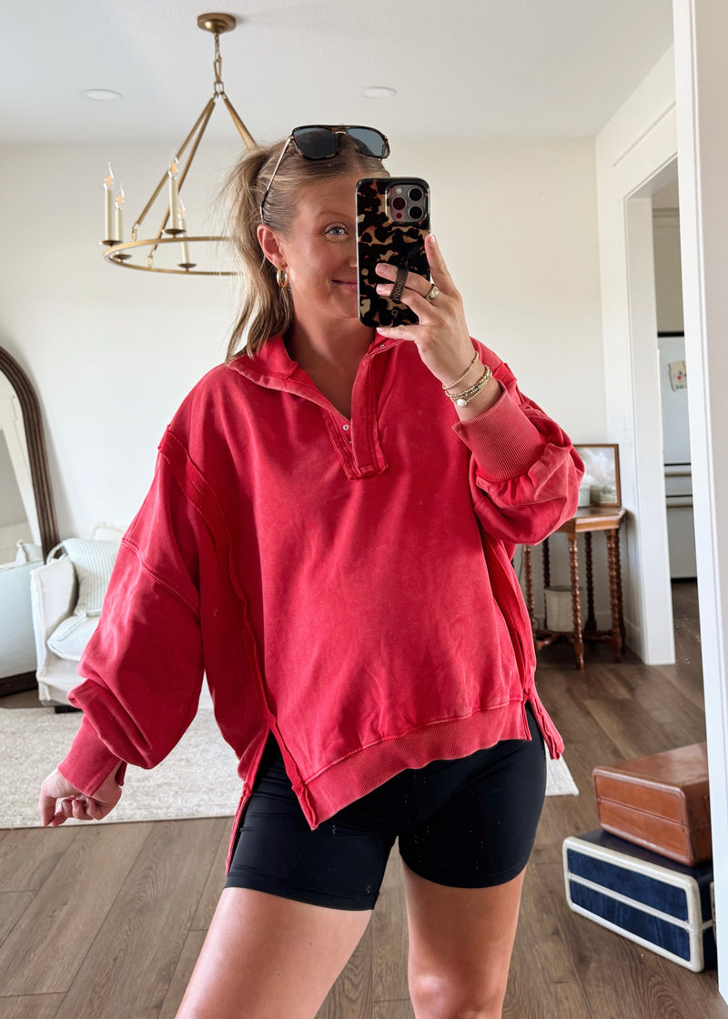Candy Apple Sweatshirt