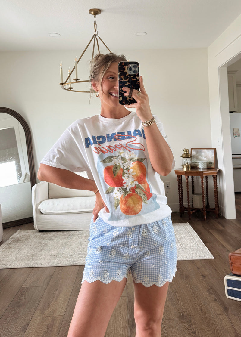 Emmy Embroidered Shorts