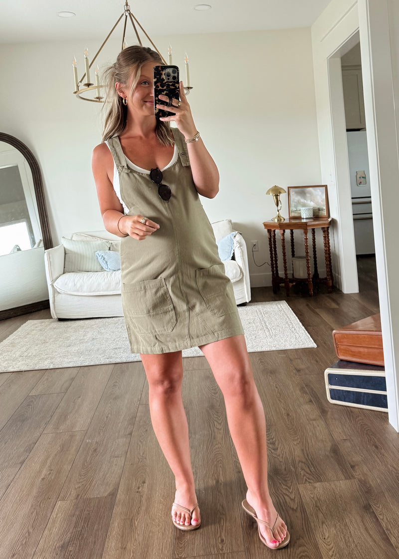 Dani Dress - Olive