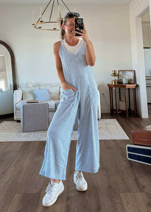 Jolie Jumpsuit-Blue