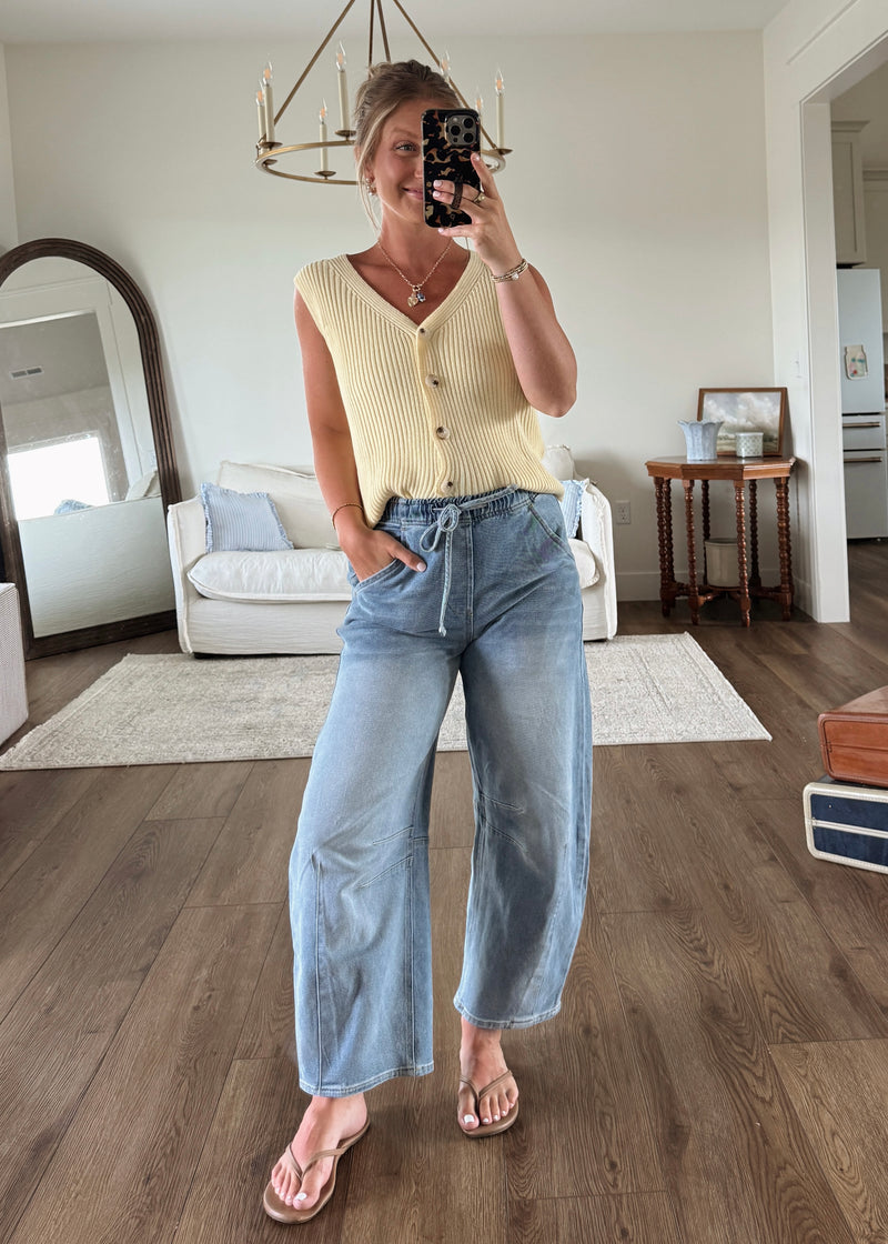 Bayside Barrel Jeans
