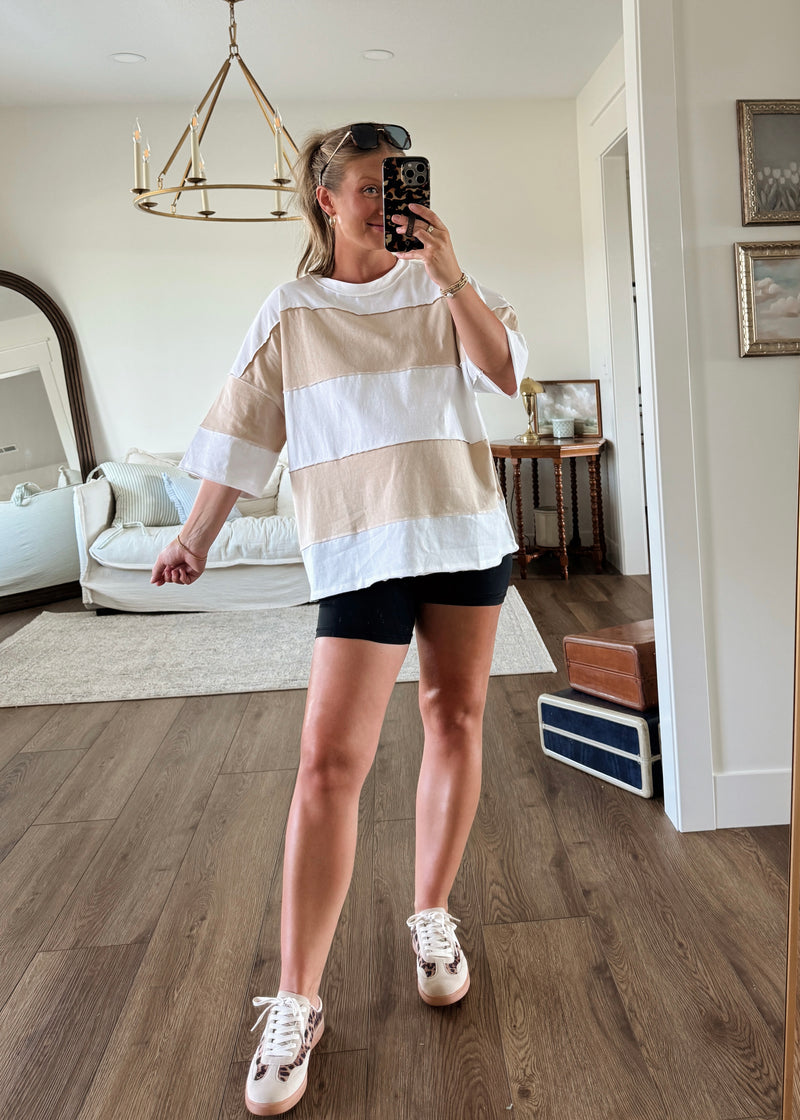 Jovi Colorblock Tee