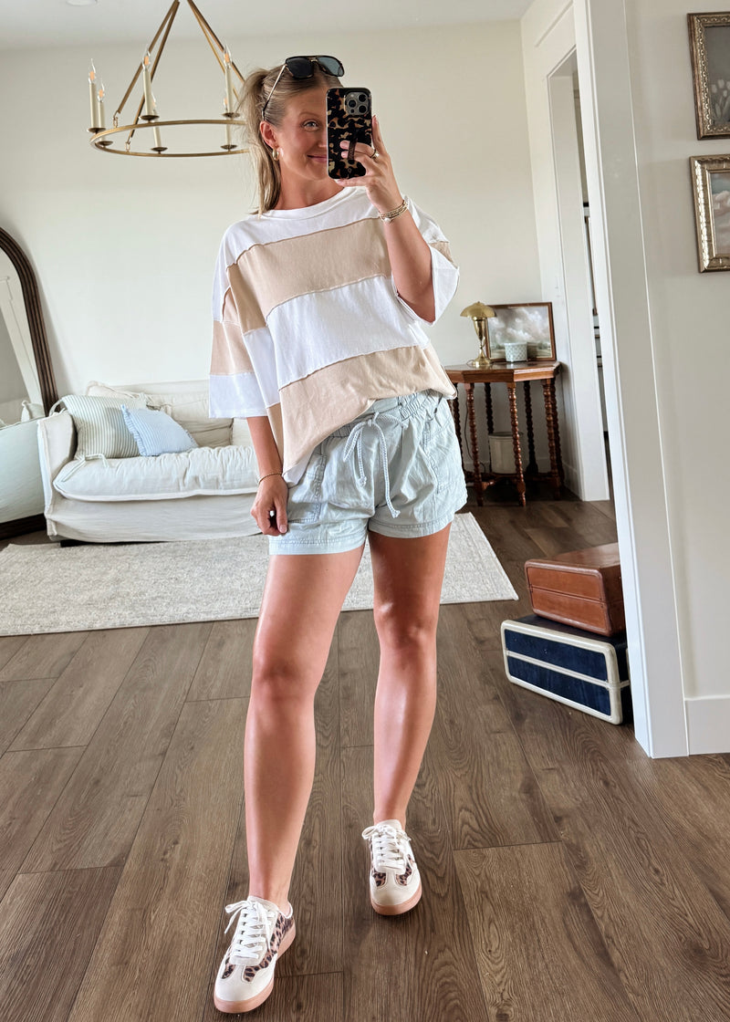 Jovi Colorblock Tee