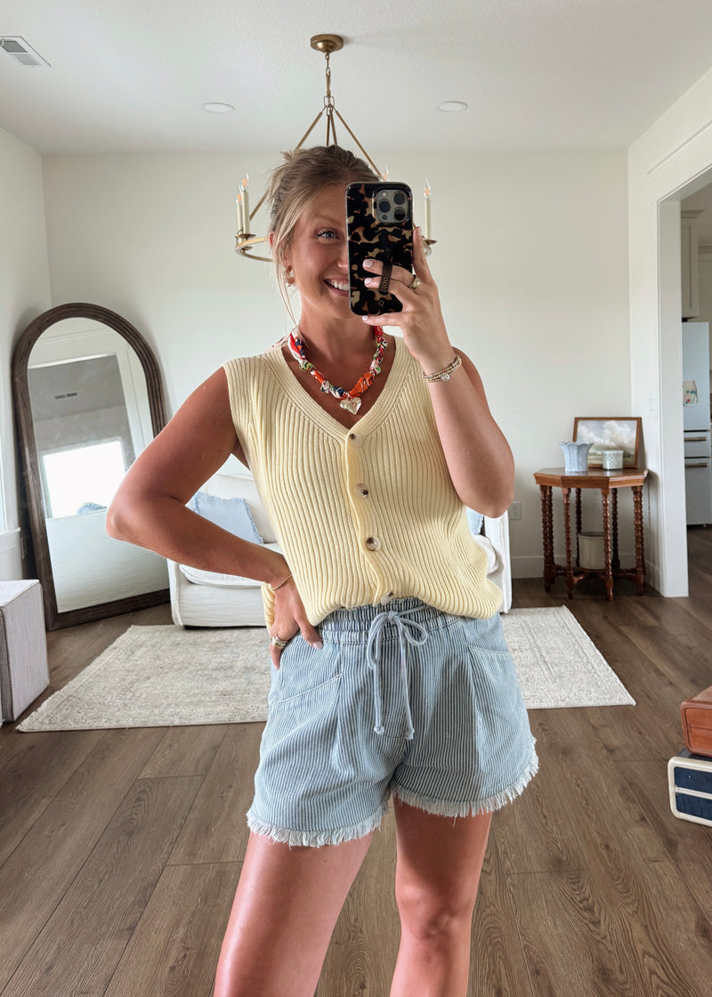 Sunshine Knit Tank