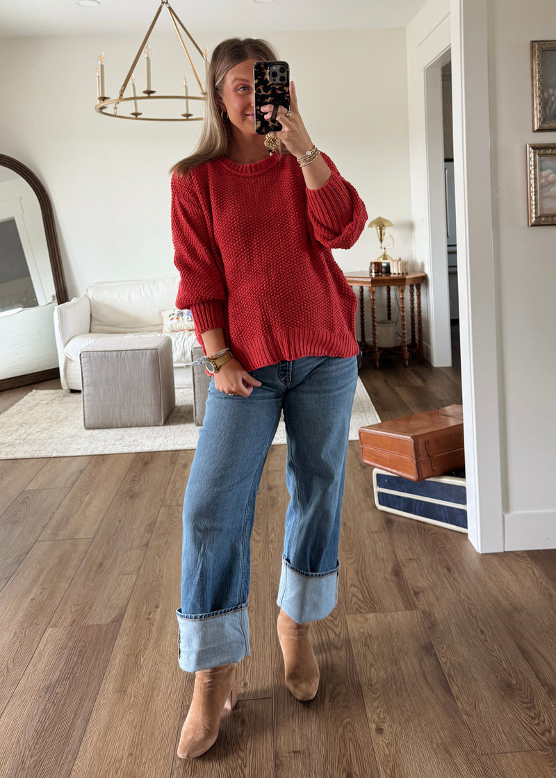 Leaves Sweater