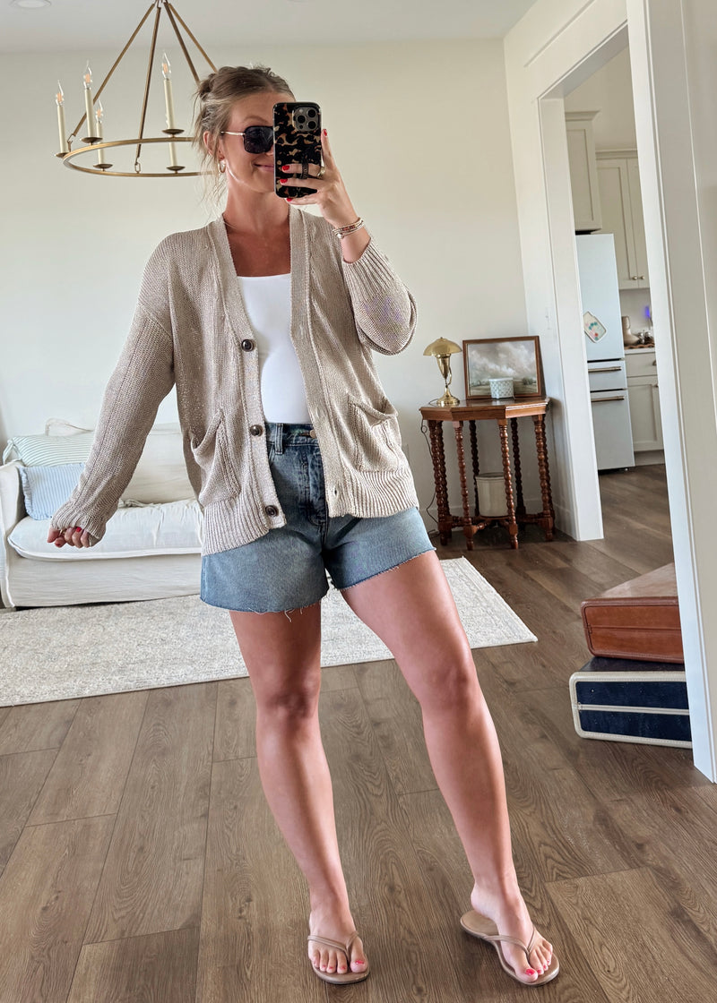 Iced Latte Cardi