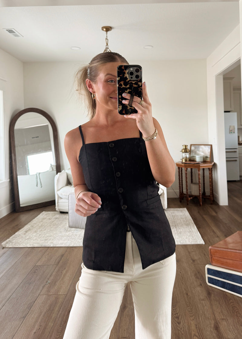 Livvy Linen Tank