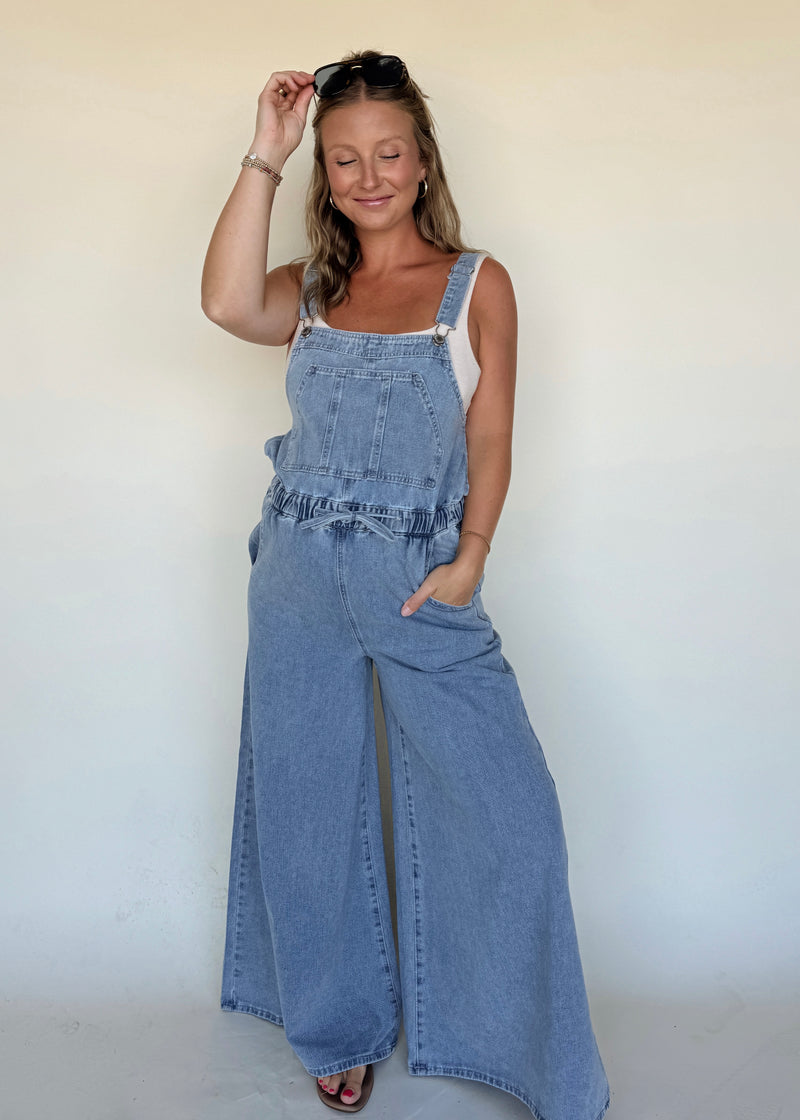 Faith Denim Jumpsuit