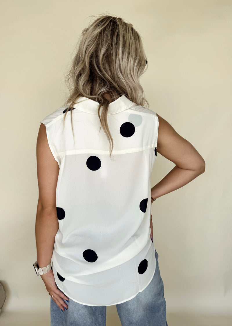 Ellis Polka Dot Blouse